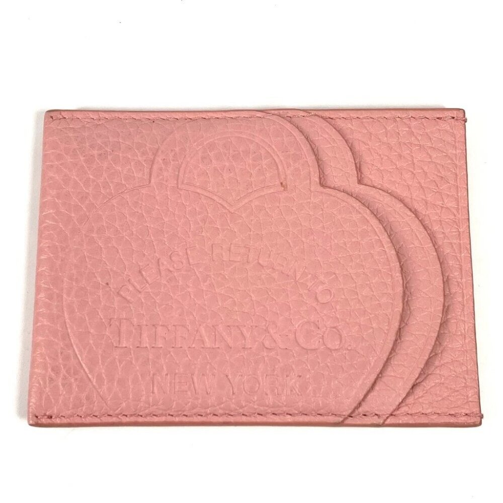 TIFFANY&Co. Heart logo Return to TIFFANY & Co. Card Holder Heart Card Case
